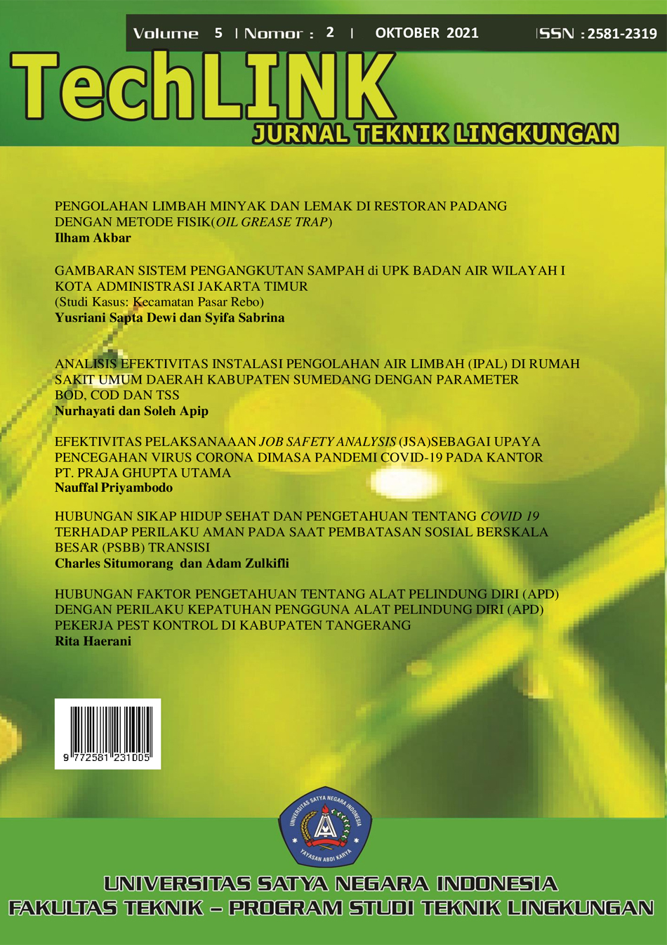 					View Vol. 5 No. 2 (2021)
				